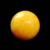 GEMSTONE SPHERE IN YELLOW AVENTURINE.   SP13928POL