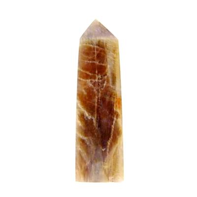 Moonstone rectangle section polished point /tower specimen.   SP15399POL 