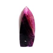 Flame/ Point specimen in polished Fluorite.   SP15415POL