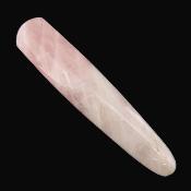 Rose Quartz Faceted And Tapered Massage/ Healing Wand.   SP15927POL