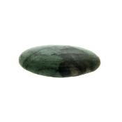 Polished Flat Palm stone in Emerald.   SP16146POL