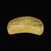 Carving of the Moon in Yellow Fluorite.  SP16314POL