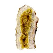 Citrine Druze/ Geode Section Heat Treated, Raw Unpolished.   SP16493SLF