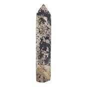 Pyrite With Marcasite Fully Polished And Faceted Point Specimen.   SP17000POL