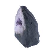 Amethyst Mini Cave Specimen Featuring Polished Cut Front Face.   SP17054CAV