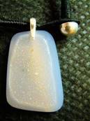 AGATE WITH QUARTZ PENDANT. SP1990PEND