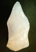 ROSE QUARTZ 'FLAME' STATUE. SP2599POL