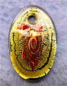 MURANO OVAL GLASS PENDANT. SP8854MUR