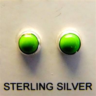 STUD EARRINGS IN 925 SILVER.   SPR8956ER