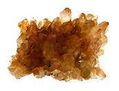 TANGERINE QUARTZ CLUSTER/ DRUZE PLATE SPECIMEN. SP9554