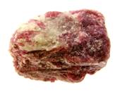 RUBELLITE IN QUARTZ ROUGH CRYSTAL SPECIMEN. SP9688