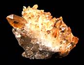 TANGERINE QUARTZ CLUSTER SPECIMEN. SP9786