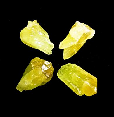 GREEN CALCITE ACID POLISHED CRYSTAL SPECIMENS.   SPR12889POL