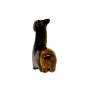 Alpaca carving in Tigerseye.   SPR15340POL