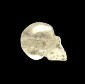 SKULL CARVING IN QUARTZ.   SP12658POL