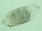 QUARTZ POINT SPECIMEN WITH KAOLIN INCLUSION. 48 X 18 X 12MM APROX. 18g. SP129QPT