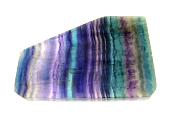 RAINBOW FLUORITE POLISHED SLICE SPECIMEN.   SP13893POL