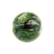 MOSS AGATE GEODE SPHERE.   SP14682POL