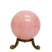 Gemstone Sphere in Rose Quartz.   SP15193POL