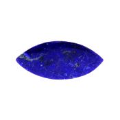 Polished lapis lazuli Catseye shape pocket charm.   SP15421POL