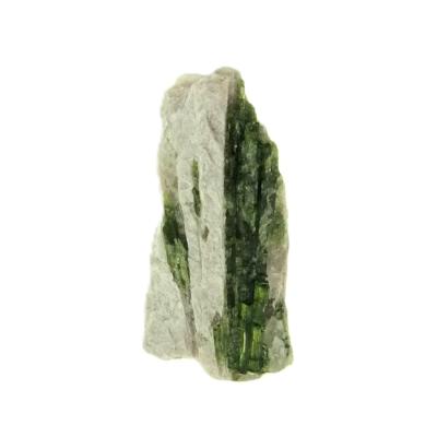Green Tourmaline in Mica Raw Crystal Specimen.   SP16071