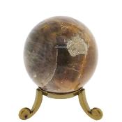 Gemstone Sphere in Black Moonstone.   SP16323POL