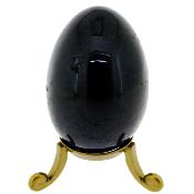 Gemstone Egg In Black Tourmaline.   SP16530POL
