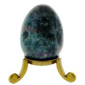 Gemstone Egg In Ruby With Zoisite.   SP16664POL