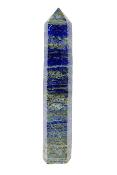 Lapis Lazuli (B Grade) Fully Polished Point/ Tower Specimen.   SP16719POL