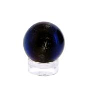 Mini Sphere In Colalt Aura Quartz.   SP16899POL