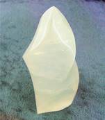 GIRASOL QUARTZ FLAME STATUE. SP5137POL