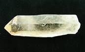 TANGERINE QUARTZ DOUBLE TERMINATED POINT SPECIMEN. SP5176