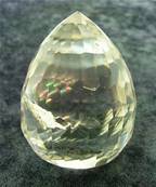 QUARTZ FACETED EGG. SPR7218POL