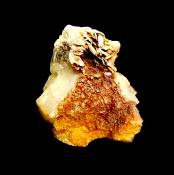 BLUE TOPAZ CRYSTAL WITH IMPERIAL TOPAZ GROWTH & MICA FORMATION.   SP10909