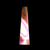 PINK AGATE OBELISK.   SP13767POL