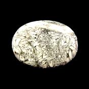 GEMSTONE PALMSTONE IN PINOLITH.   SP13878POL