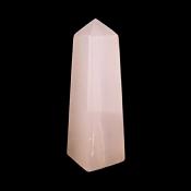 GEMSTONE OBELISK IN MANGANO CALCITE.   SP15022POL