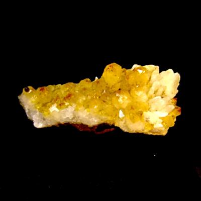 CITRINE DRUZE SPECIMEN (HEAT TREATED).   SP15056SLF