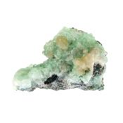 Green Apophyllite With Stilbite Raw Crystal Specimen.   SP15593SLF