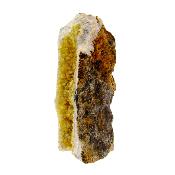 Citrine Druze/ Geode Section Heat Treated, Raw Unpolished.   SP16493SLF