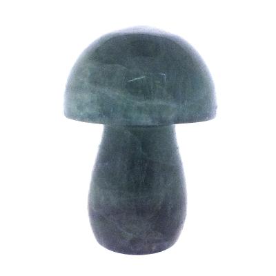 Carving Of A Mushroom In Green Fluorite.   SP16999POL