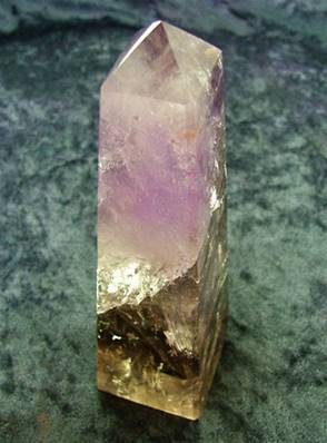 SMOKEY AMETHYST OBELISK. SP5124POL