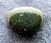 BLACK OPAL DOME POLISHED OVAL CABOCHON STONES. SP8983POL