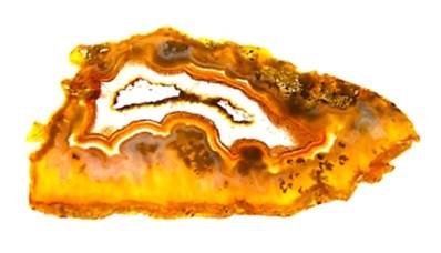 AGATE SLICE/ GEODE SPECIMEN. SP9504POL