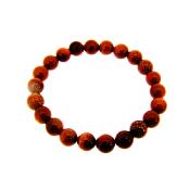 PLAIN POWER BEAD BRACELET IN COPPER GOLDSTONE (NO TOGGLE).   SPR14226BR