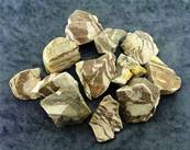 ZEBRA JASPER ROUGH CRYSTAL CHIPS. SPR7522
