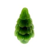 GEMSTONE CHRISTMAS TREE CARVING IN GREEN AVENTURINE.    SP12967POL