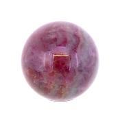 FLUORITE GEMSTONE SPHERE.   SP14938POL