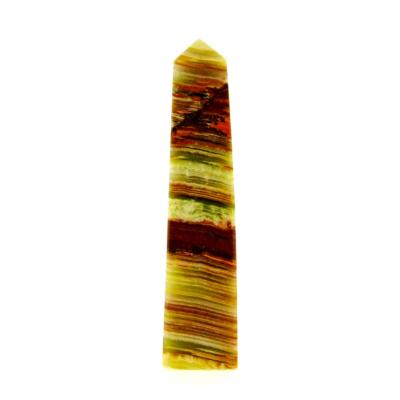 GEMSTONE OBELISK IN ONYX.   SP15009POL