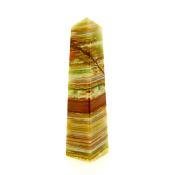 GEMSTONE OBELISK IN ONYX.   SP15009POL